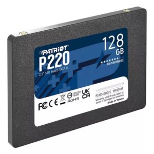 DISCO SOLIDO SSD 128GB PATRIOT P220 2.5" SATA