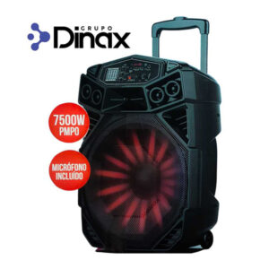 PARLANTE BLUETOOTH DINAX 18" MAMBA + WOOFER 7500W