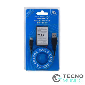 BATERIA PS4 + CABLE CARGADOR SND-2024 KCR1410