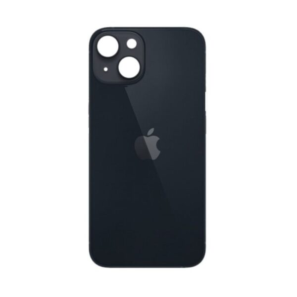 TAPA TRASERA IPHONE 14 / NEGRO/ BIG HOLE