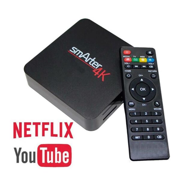 TV BOX KANJI SMARTER 4K PLUS 2G RAM 16G ROM KJ-SMART4KPLUS