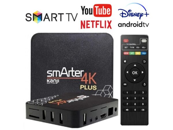 TV BOX KANJI SMARTER 4K VIP 4G RAM 32G ROM KJ-SMART4KVIP - Image 2