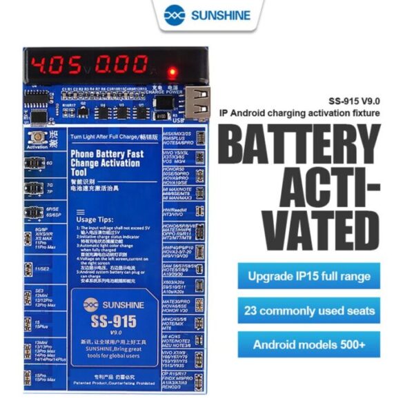ACTIVADOR DE BATERIAS SUNSHINE SS915 V9