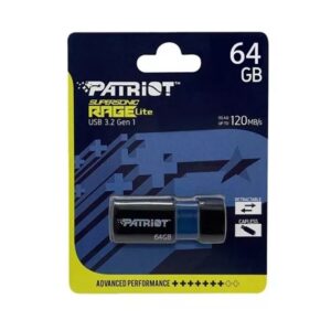PENDRIVE PATRIOT 64GB SUPERSONICO RAGE LITE USB 3.2 GEN 1 PEF64GRLB32