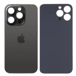 TAPA TRASERA IPHONE 15 PRO NEGRO