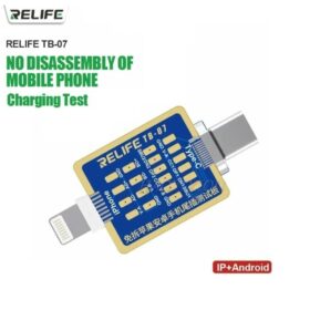 DOCK TEST RELIFE TB-07 PARA IPHONE ANDROID TIPO C MIRO USB