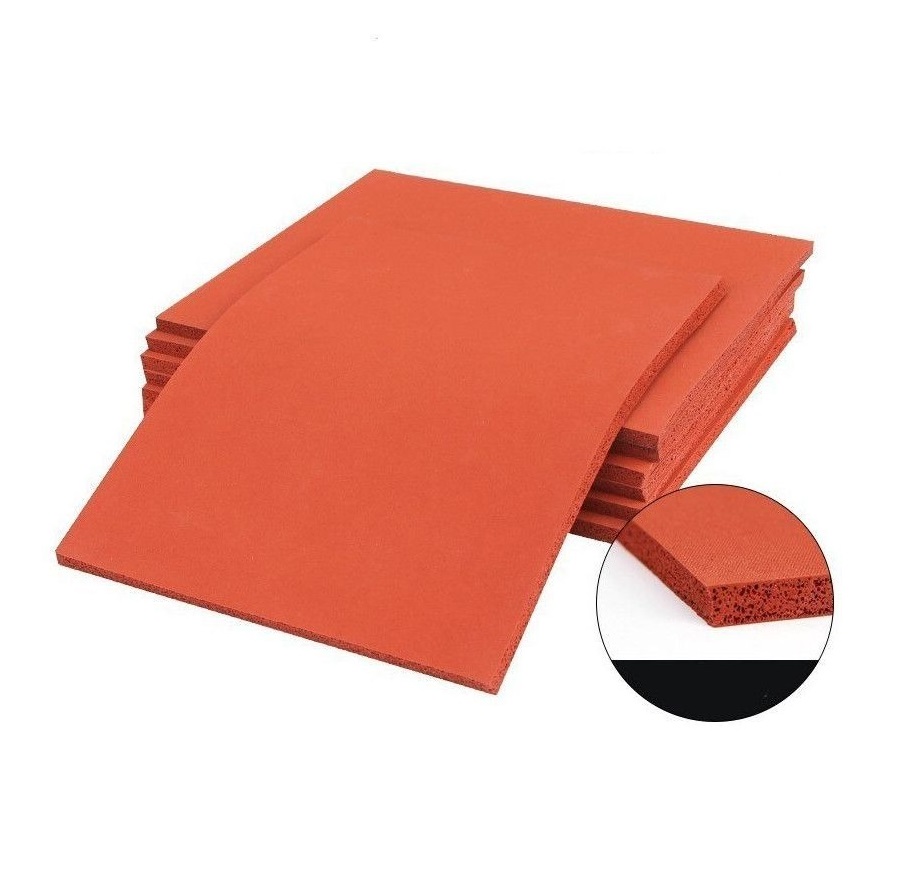 MANTA PARA GLASS SILICONA PAD NARANJA 25X20CM ESPESOR 8MM