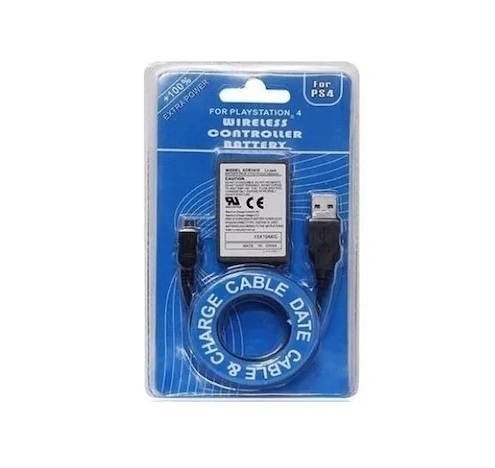 BATERIA PS4 + CABLE CARGADOR SND-2024 KCR1410