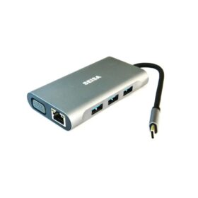 ADAPTADOR HUB 7 EN 1 TIPO-C A HDMI+VGA+P BYL-2111