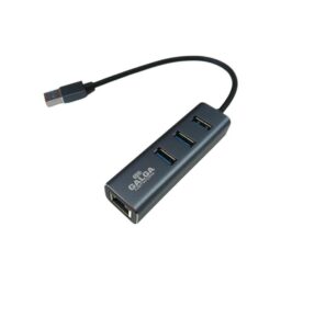 Adaptador Hub Usb 3.0 A Rj45 1000mbps Ethernet + Usb 3.0 X 3/BF-350/AD2227