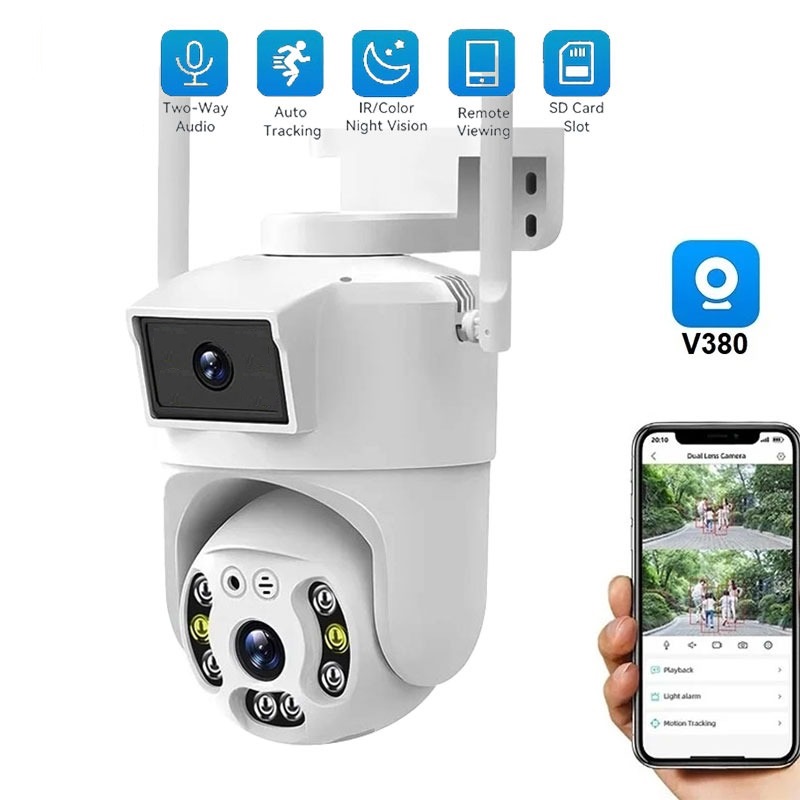 CAMARA DE SEGURIDAD - DUAL /V380/SQ21/21WH