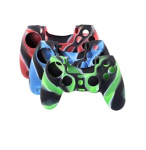 FUNDA DE SILICONA JOYSTICK PS4 + 2GRIPS COLORES NG-150