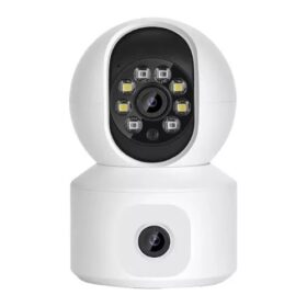 CAMARA DE SEGURIDAD IPC-ZAS05 DOBLE LENTE 360 GRADOS WIFI
