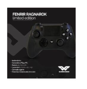 JOYSTICK INALAMBRICO PS4 GAMING GODS NEGRO