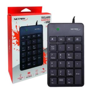 MINI TECLADO NUMERICO MULTIMEDIA USB NETMAK NM-KB250