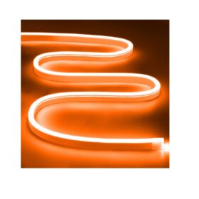 MANGUERA DE LED LUZ NEON 1 METRO NARANJA - LED-2835NH120OR-12V / LU1986