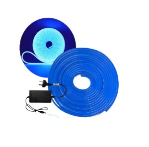 TIRA LED NEON LED - AZUL - 5M TIME CON FUENTE / LED-9728 / LED-9730/TMFT 3008/LU19123