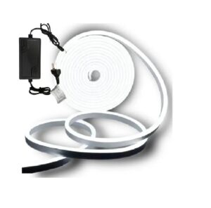 TIRA LED NEON LED - BLANCO - 5M TIME CON FUENTE / LED-9728 / LED-9730/TMFT 3008/LU19123