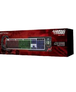 GAMING COMBO 4 EN 1 NKB-413N NEGRO