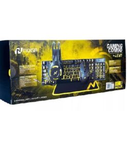 GAMING COMBO 4 EN 1 AMARILLO NKB-412