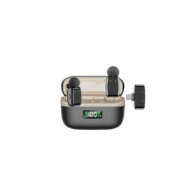 MICROFONO DUAL CON ESTUCHE Y CONECTOR TIPO C / SX35 MINI / EJ-B6107