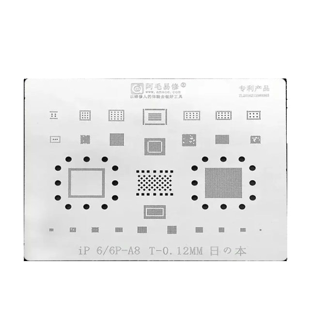 RELIFE STENCIL IPHONE 6 - 6+ (A8) *