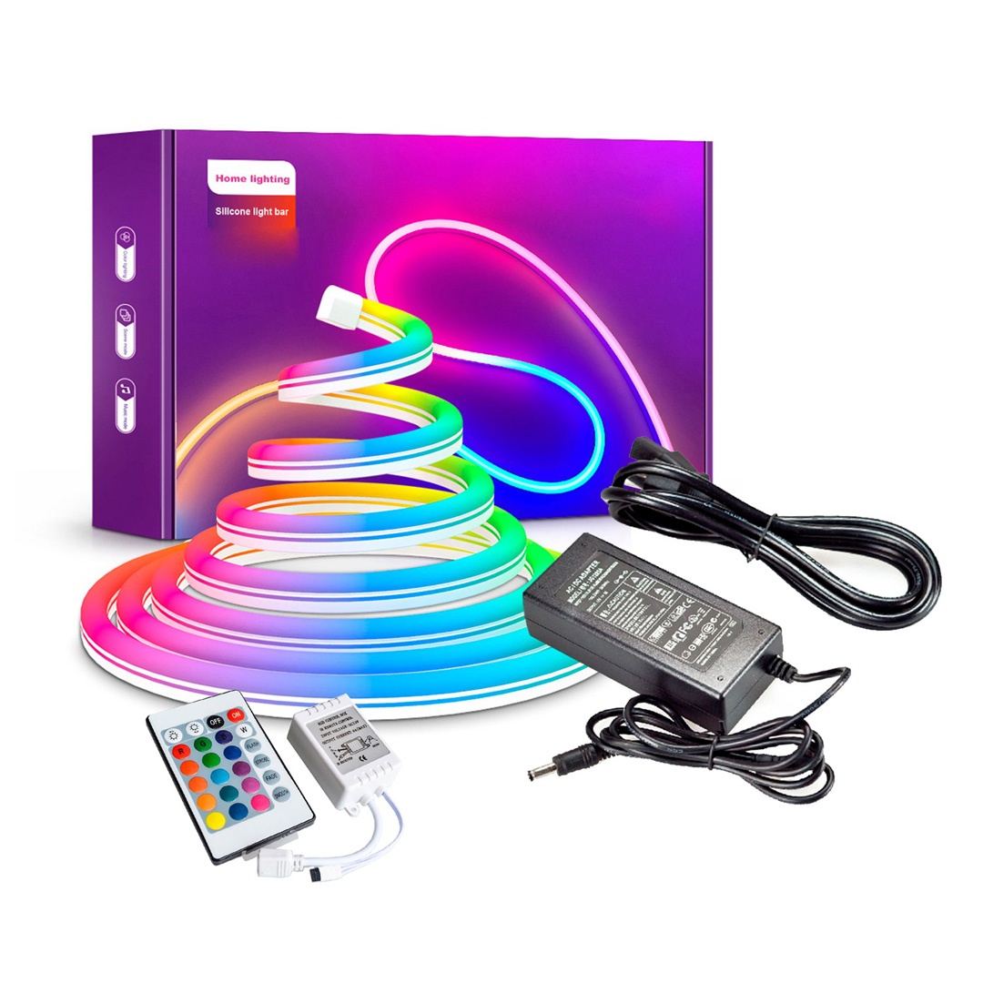 TIRA NEON RGB CON BLUETOOTH DE 5MTS - HCP069