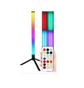 TUBO LED RGB 12V CONTROLADORA + BASE + FUENTE
