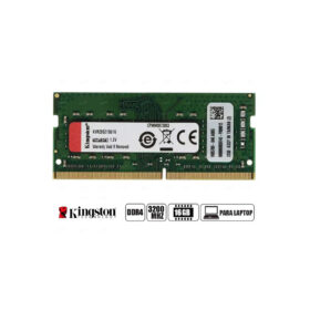MEMORIA SODIMM KINGSTON DDR4 KVR 16GB 3200MHZ CL22 1.20V KVR32S22S8/16