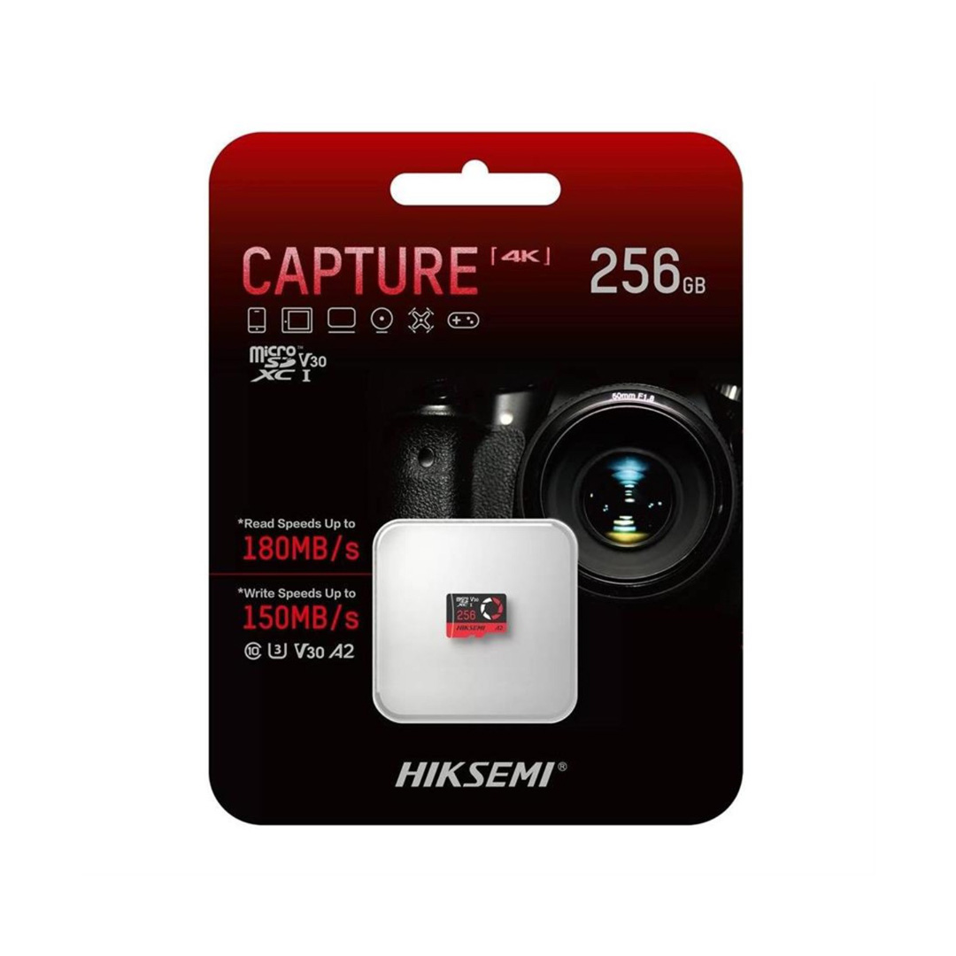 MICROSD HIKSEMI 256GB CAPTURE 4K (0869)
