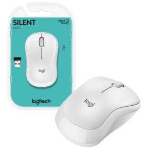 MOUSE LOGITECH M220 WHITE/MO10879