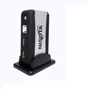 NISUTA HUB USB 2.0 DE 7 PUERTOS CON FUENTE