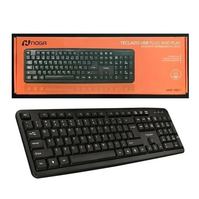 TECLADO CABLE NOGA NKB-78011