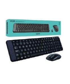 KIT LOGITECH TECLADO + MOUSE INALAMBRICO MK220 / 920-004430