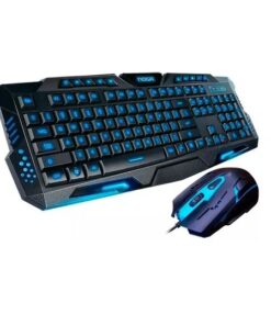 TECLADO Y MOUSE GAMER 2400 DPI RETROILUMINADO STOMER NKB-909