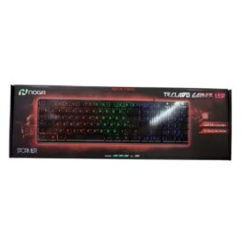 TECLADO GAMER PC USB RETROILUMINADO NOGA NKB-T100 NEGRO / NKB-T100 / 5776