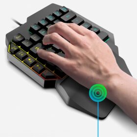 TECLADO GAMER MULTIMEDIA - ONE HAND F6 TACTICAL