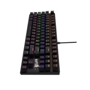Teclado Gamer Raptor Fireclaw M87 Mecanico Retroiluminado Switch Red Outemu / Negro (2146)