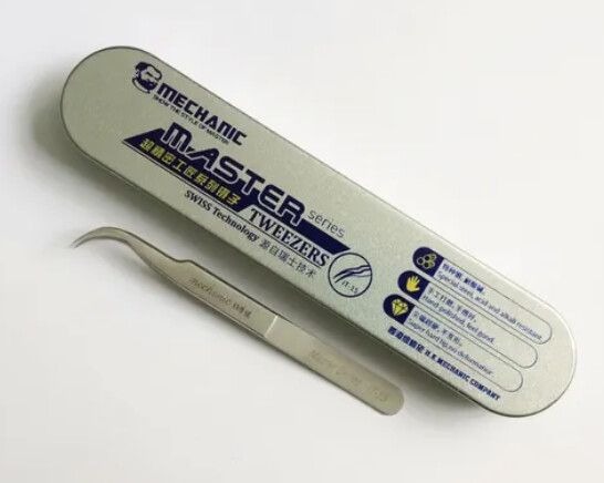 PINZA BRUSELA CURVA DE PRECISION MECHANIC IT-15 8445