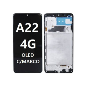 MODULO SAMSUNG A22 4G OLED CON MARCO