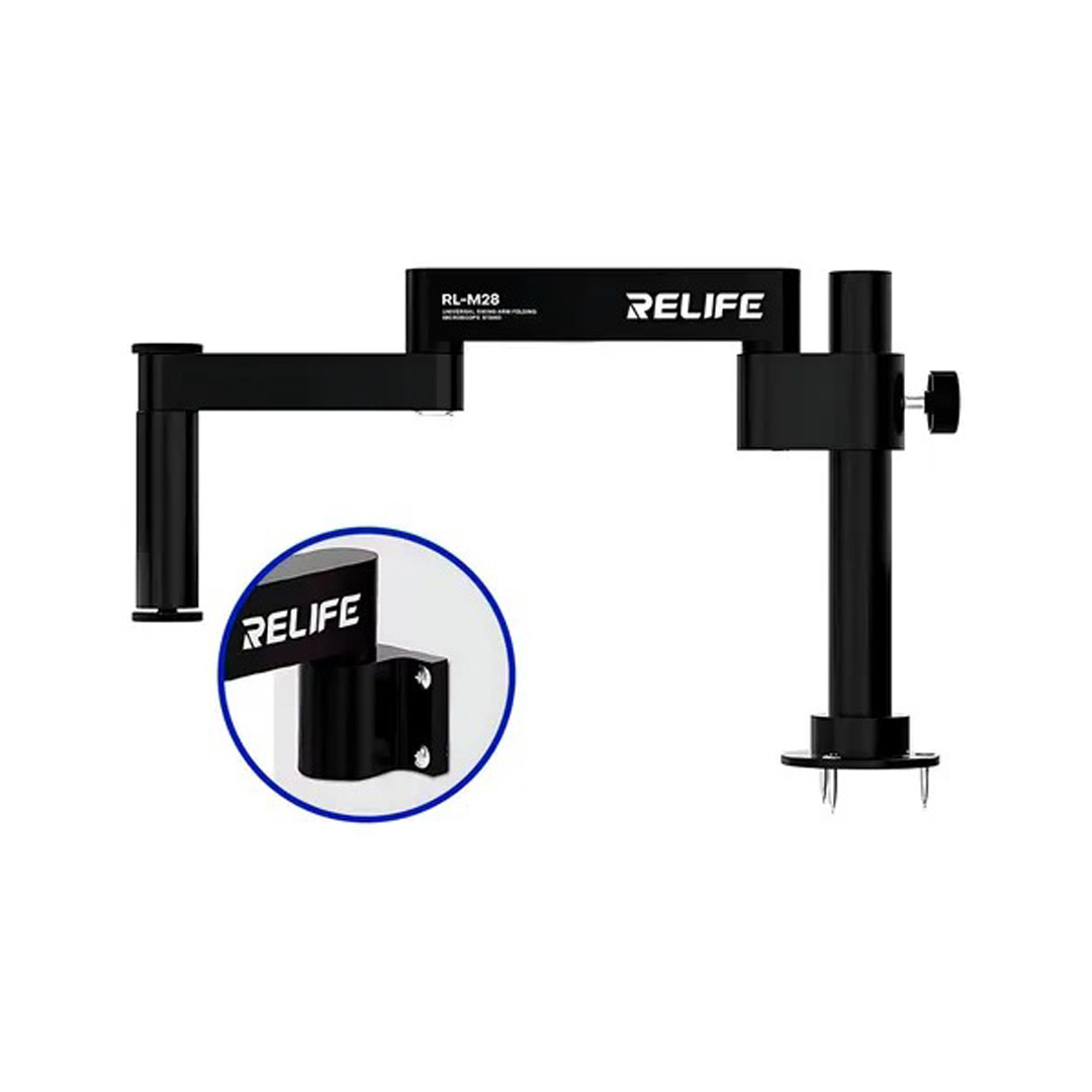 SOPORTE UNIVERSAL PARA MICROSCOPIO PLEGABLE CON BRAZO OSCILANTE RL-M28 - Image 2