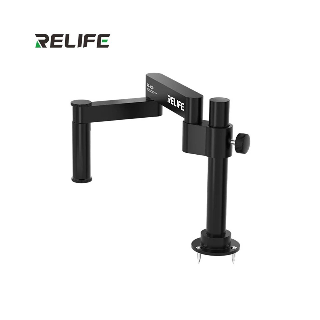 SOPORTE UNIVERSAL PARA MICROSCOPIO PLEGABLE CON BRAZO OSCILANTE RL-M28