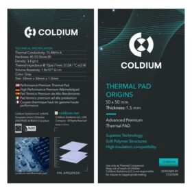 PAD TERMICO COLDIUM ORIGINS 50X50 X 1.5MM