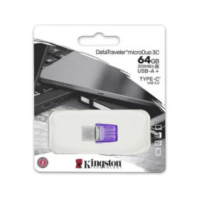 PENDRIVE USB-C USB-A KINGSTON DT MICRODUO 64GB USB 3.2 G3 -32821