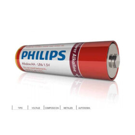 PILA ALCALINA AA*4U BP4 PHILIPS / 4294