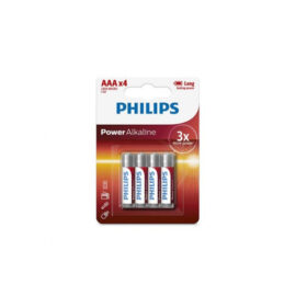 PILA ALCALINA AAA BP4 PHILIPS / 4300
