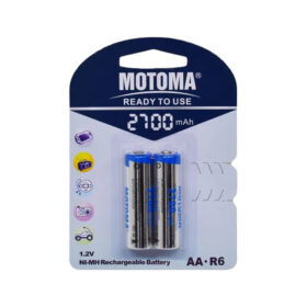 PILAS RECARGABLES AA.R6 MOTOMA 2700 NI-MH / 7554