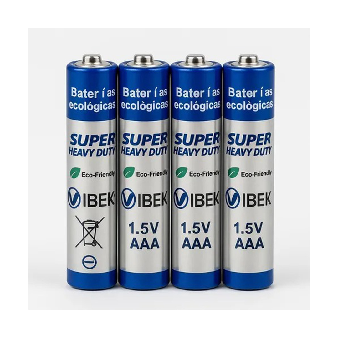 PILAS AAA IBEK PACK 4 UNIDADES / PL-01