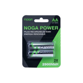 PILA AA RECARGABLE NOGA 2900MAH BLISTER X 2 UNIDADES NP-AAM2,9B
