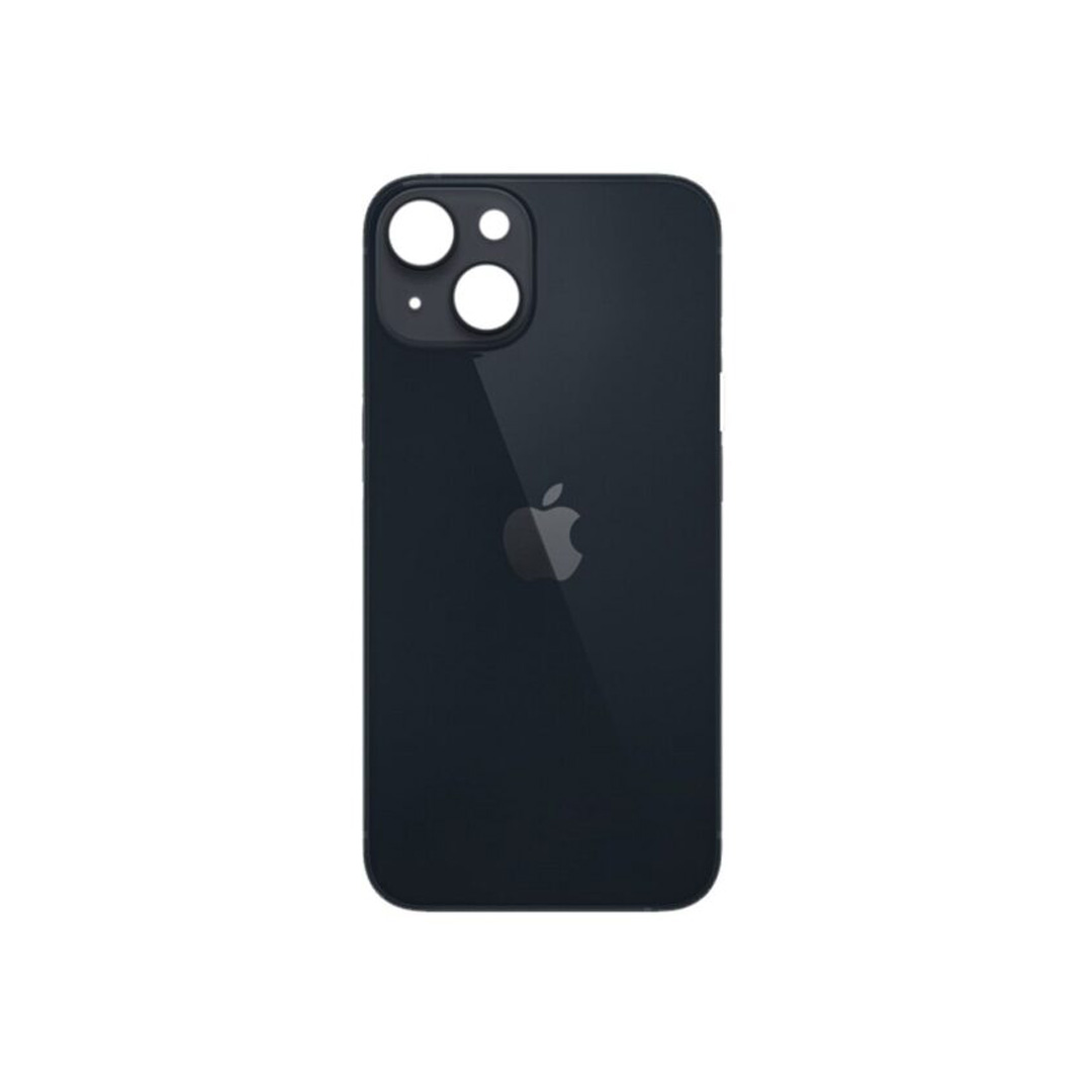 TAPA TRASERA IPHONE 14 / NEGRO / BIG HOLE